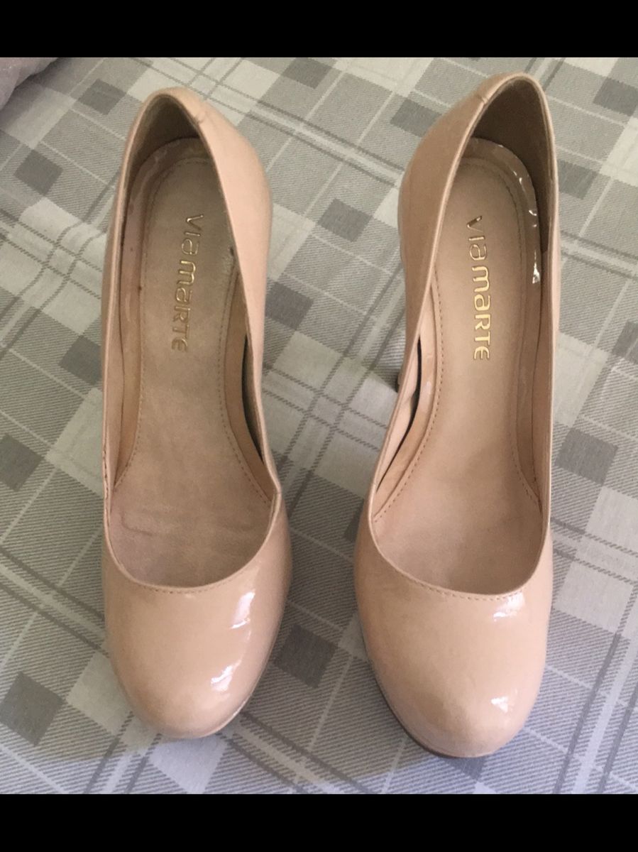 sapato nude via marte
