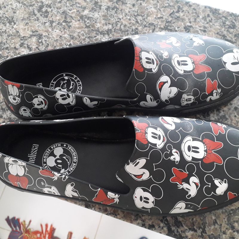 Sapato Melissa Cole o Mickey Mouse 90th Sapato Feminino Melissa Usado 86388589 enjoei