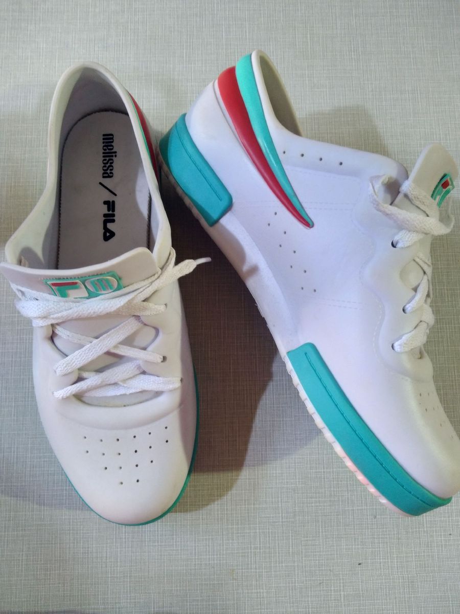 Sapato hot sale melissa fila