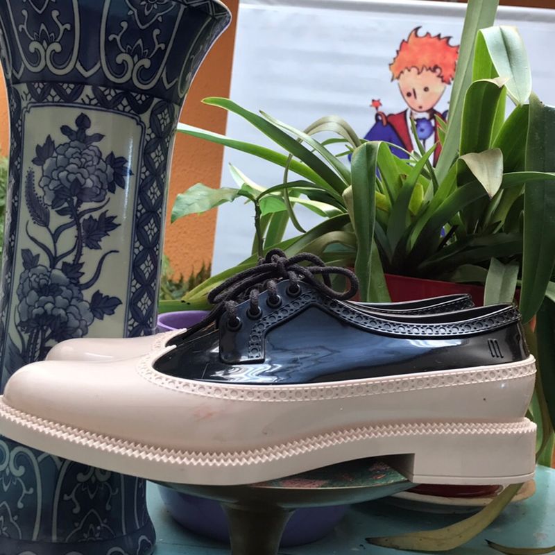 Brown Brogue Jelly Oxford Brogue Melissa Sapato Oxford Melissa 2025