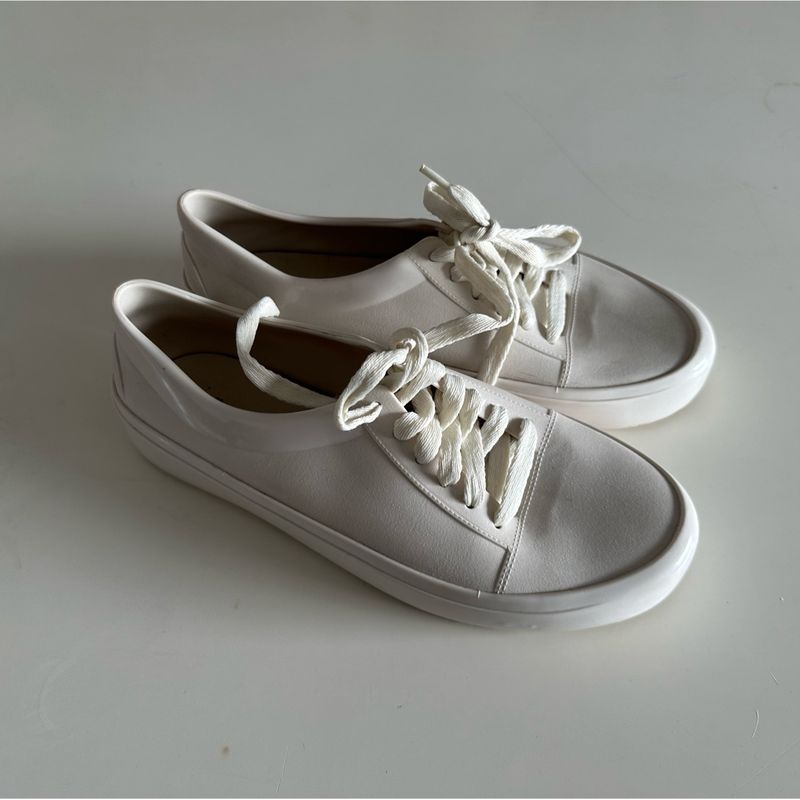 Sapato branco 2024 da melissa