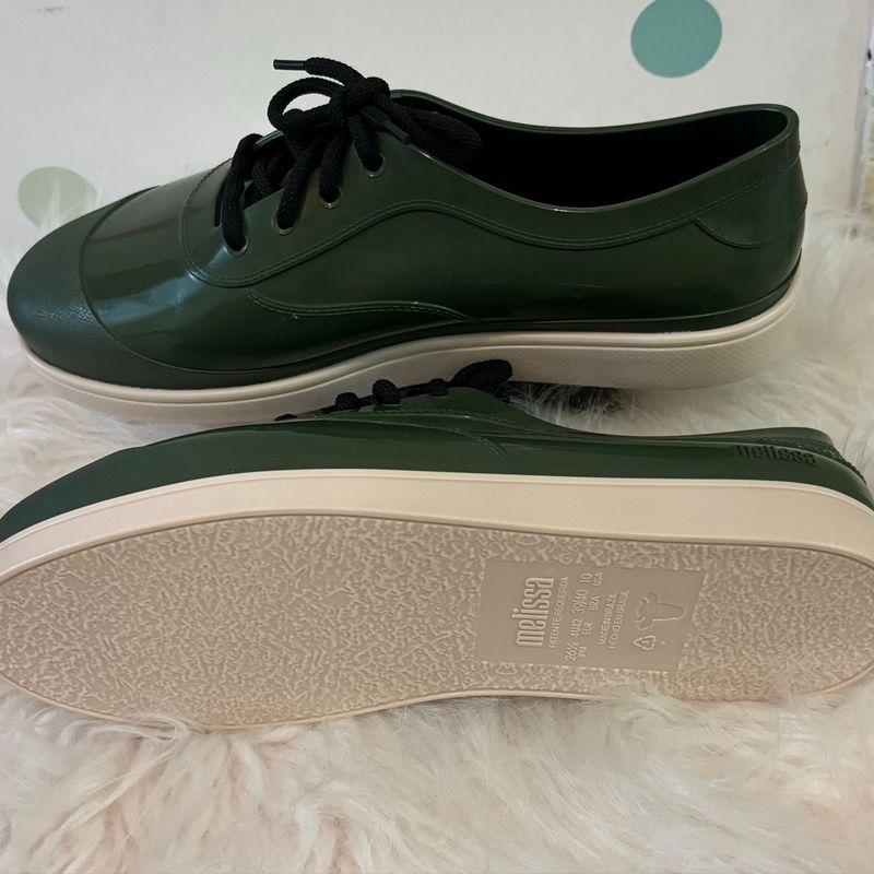 Sapato store melissa verde