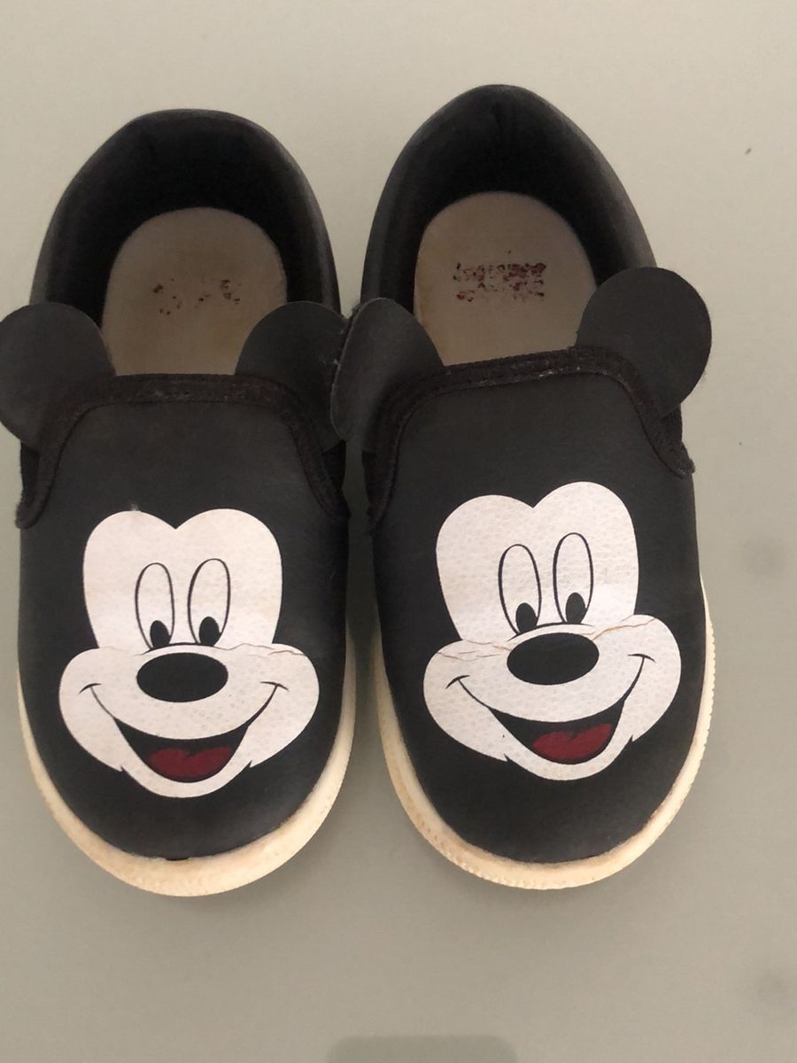 sapato do mickey infantil