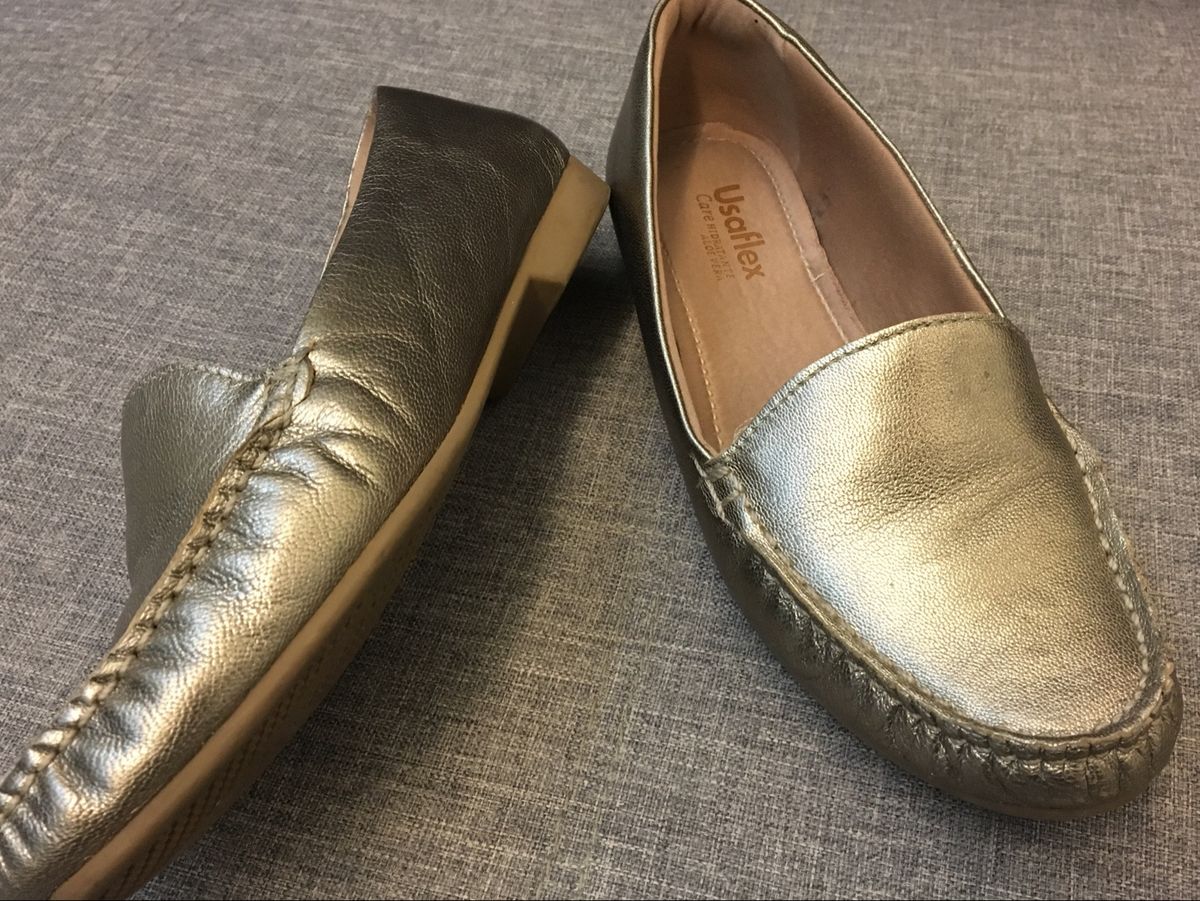sapato fechado feminino usaflex