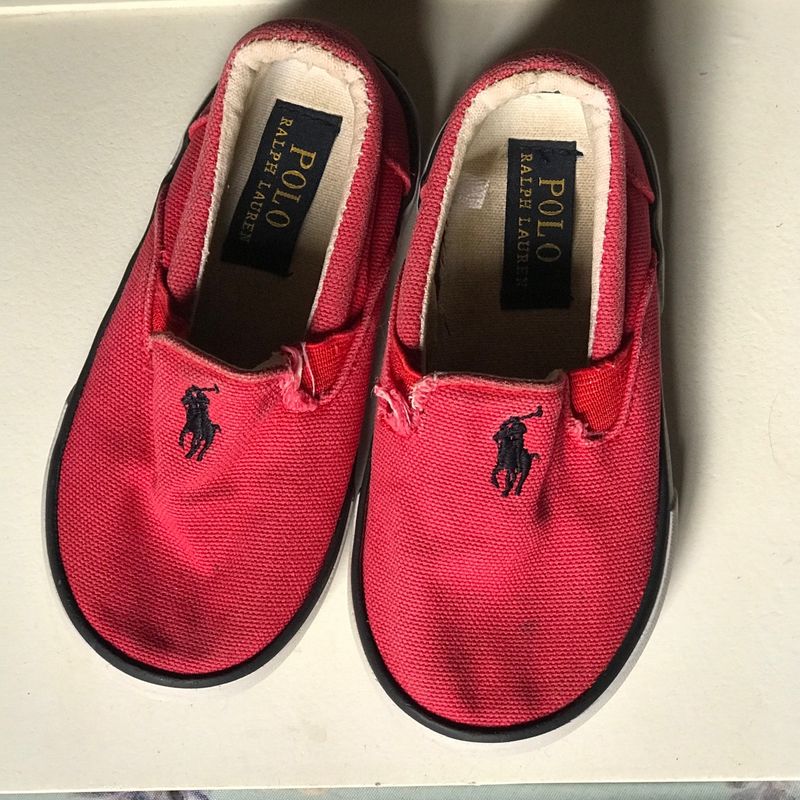 Sapato infantil best sale ralph lauren