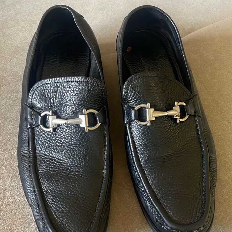 Sapato mocassim hot sale ferragamo