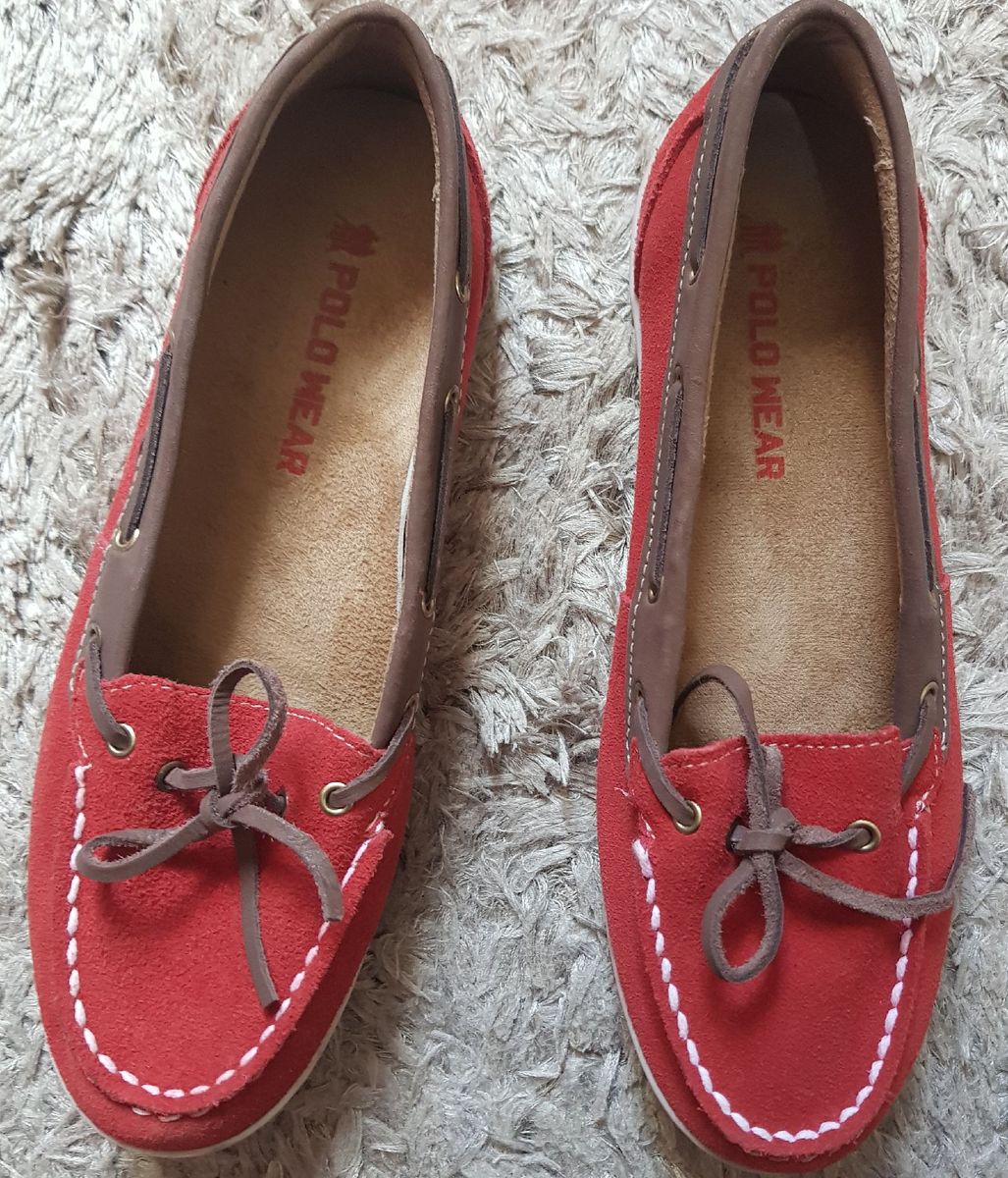 sapato mocassim polo