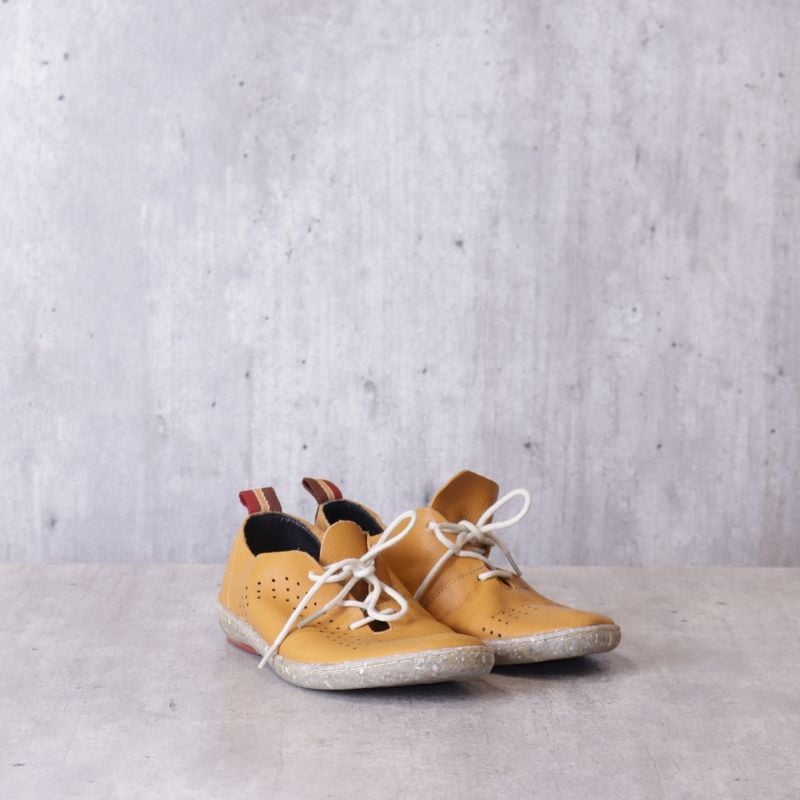 Sapato Feminino Mostarda Mocassim Feminino Mostarda Outlet