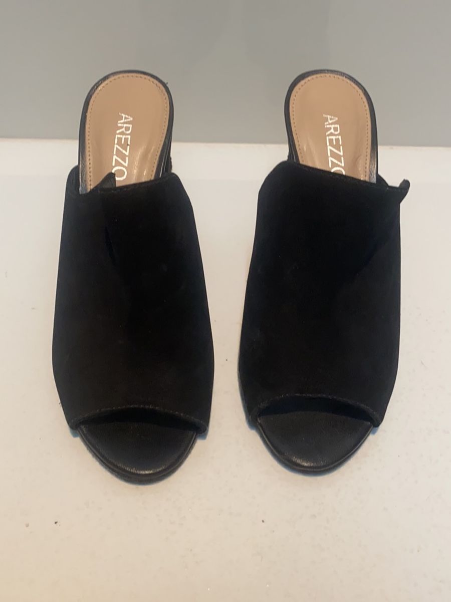 Sapato mule best sale feminino arezzo