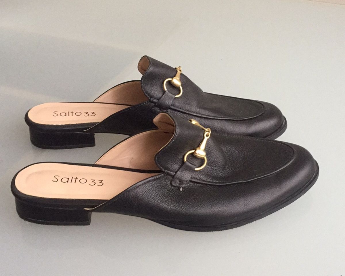 sapato estilo mule