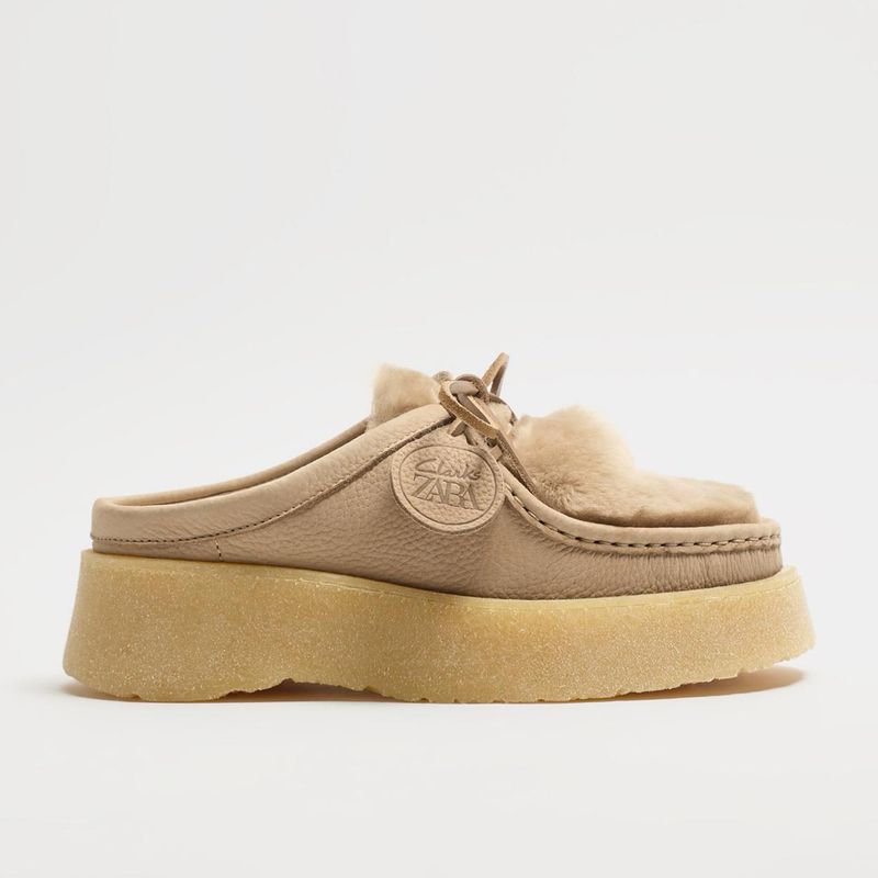 Sapato/ Mule Zara X Clarks | Zara X Clark's Nunca Usado 108661854