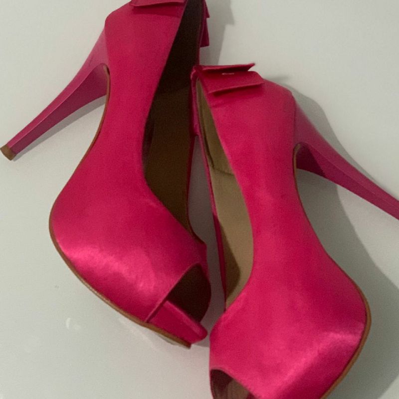 Sapato de hot sale noiva pink