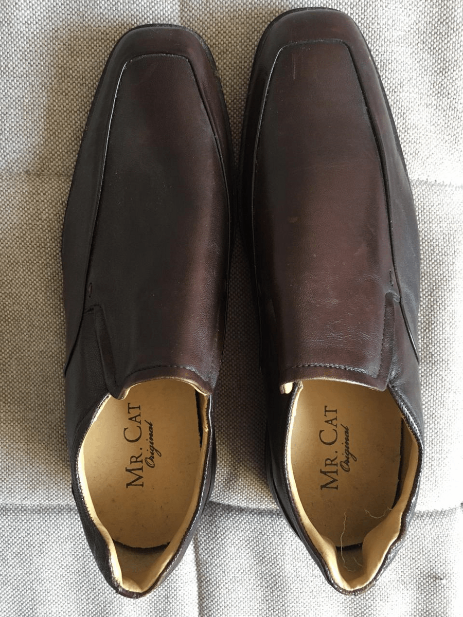 Sapato Original Novo Mr Cat de Couro com Sola Air Sapato Masculino Mr