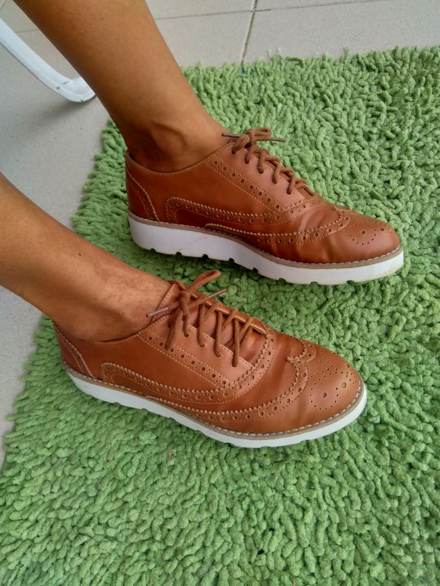 sapato feminino cor caramelo