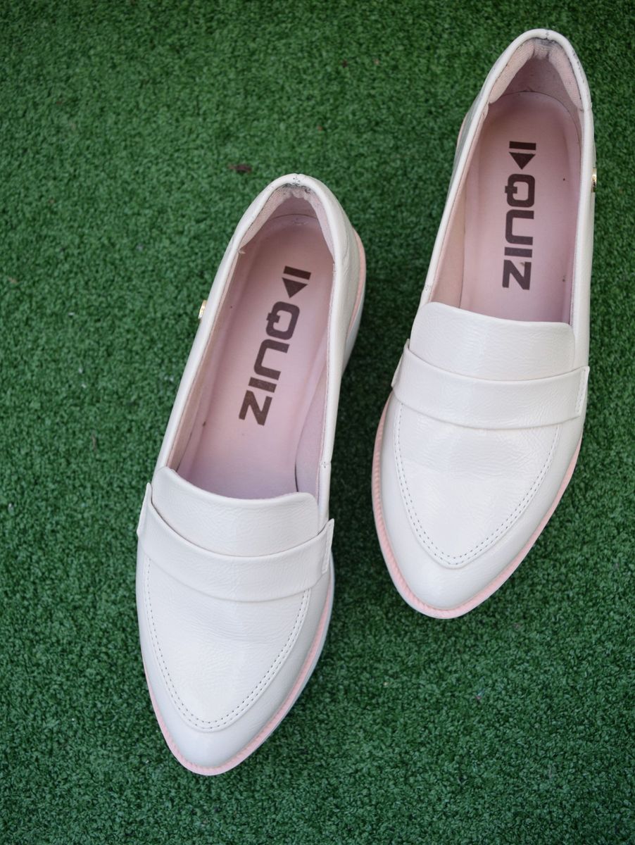 sapato oxford quiz flatform
