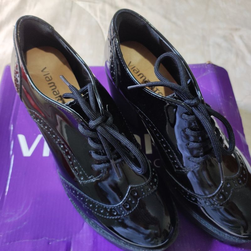 Sapato oxford best sale via marte preto