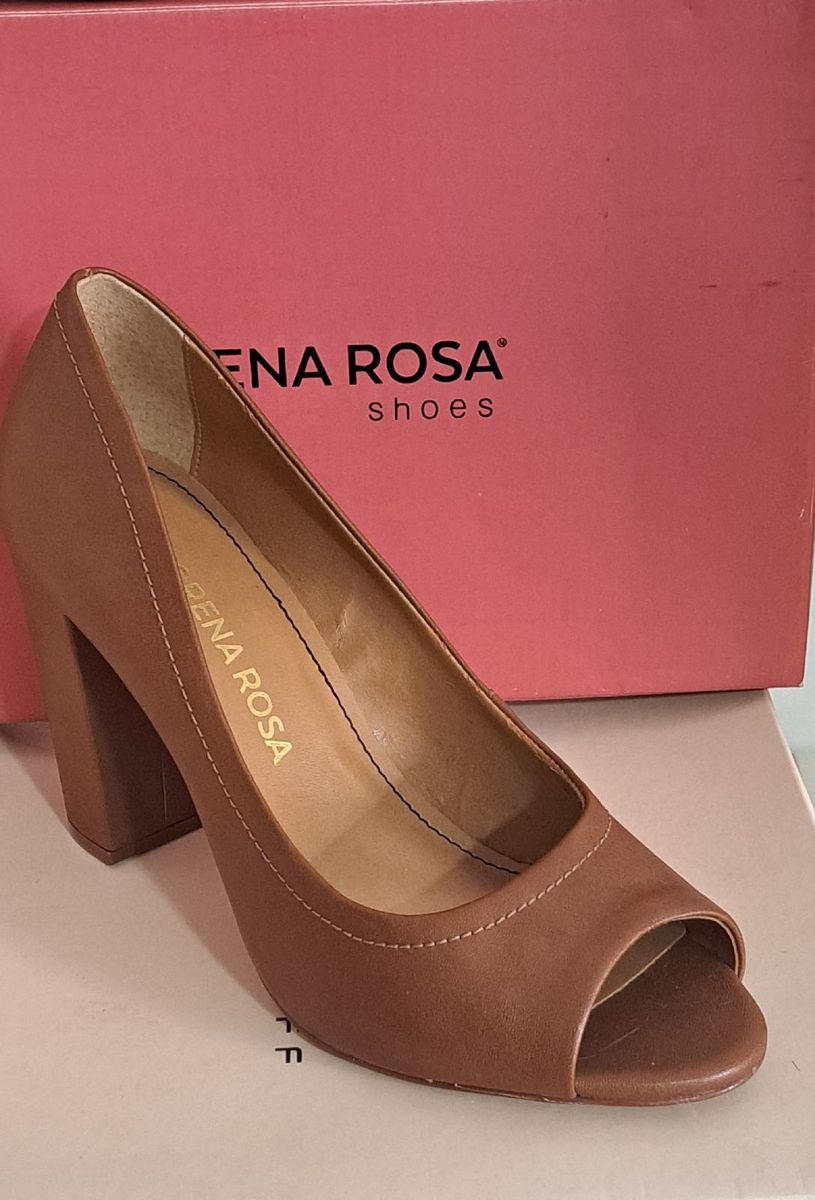 Peep Toe Morena Rosa Sapato Sapato Peep Toe Morena Rosa Exclusivo