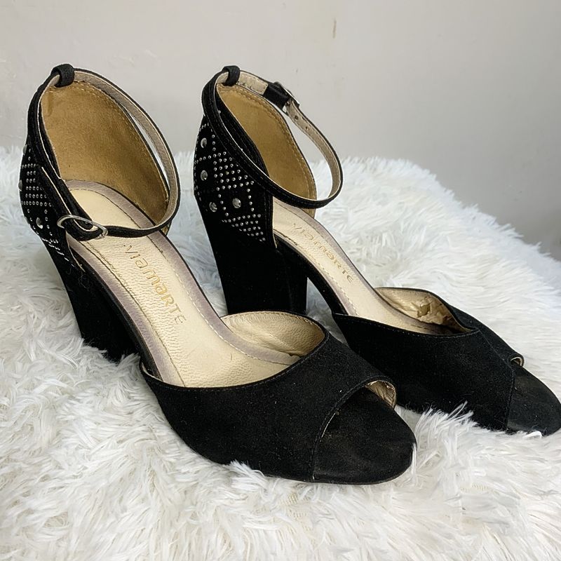 Sapato peep toe via 2024 marte