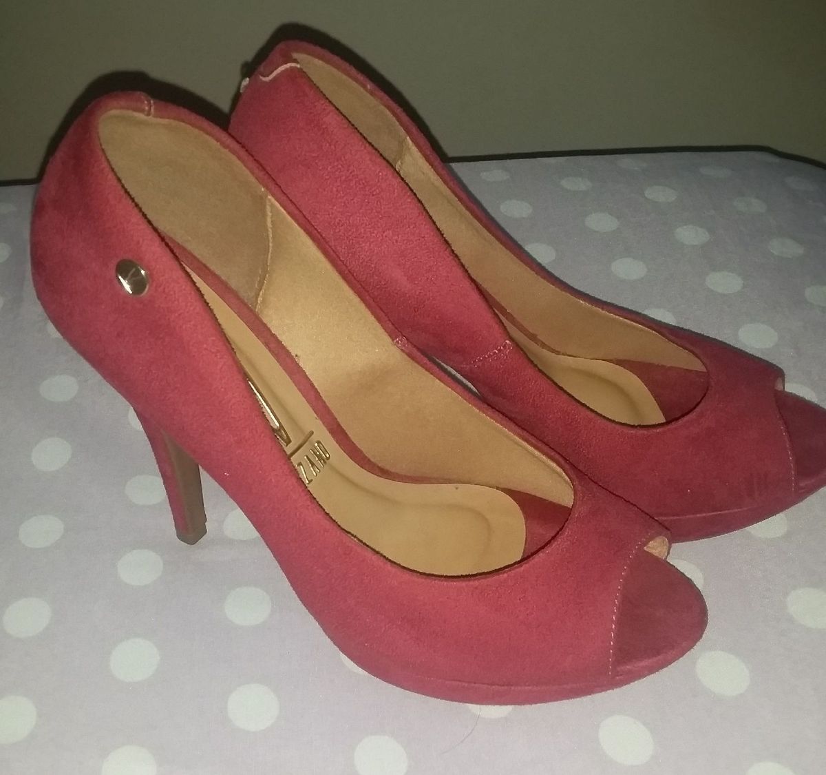 peep toe vizzano rosa