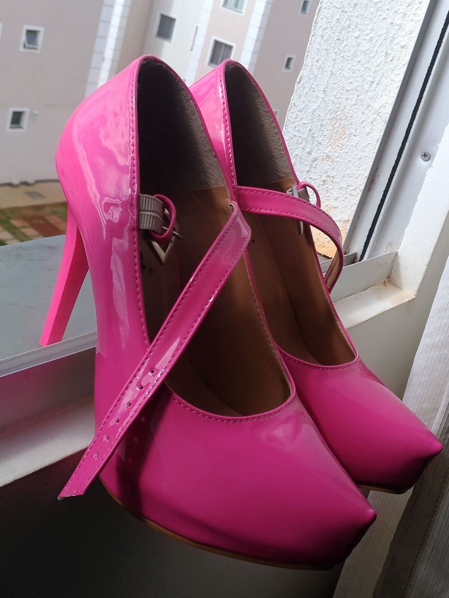 sapato pink noiva