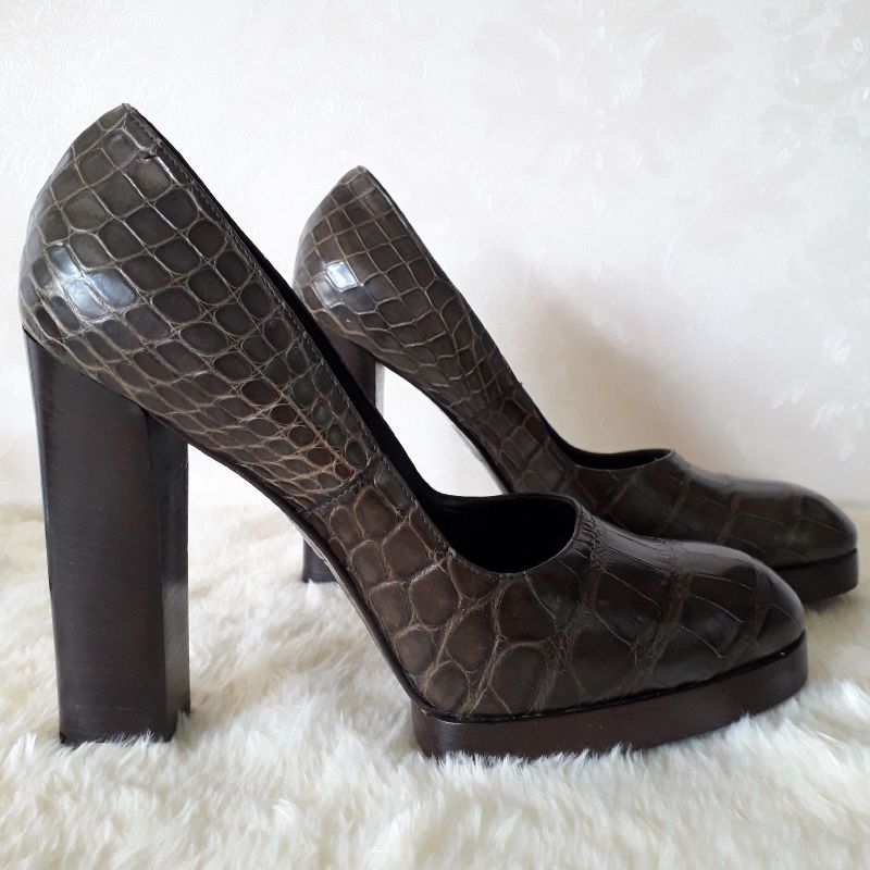 Sapato plataforma hot sale gucci