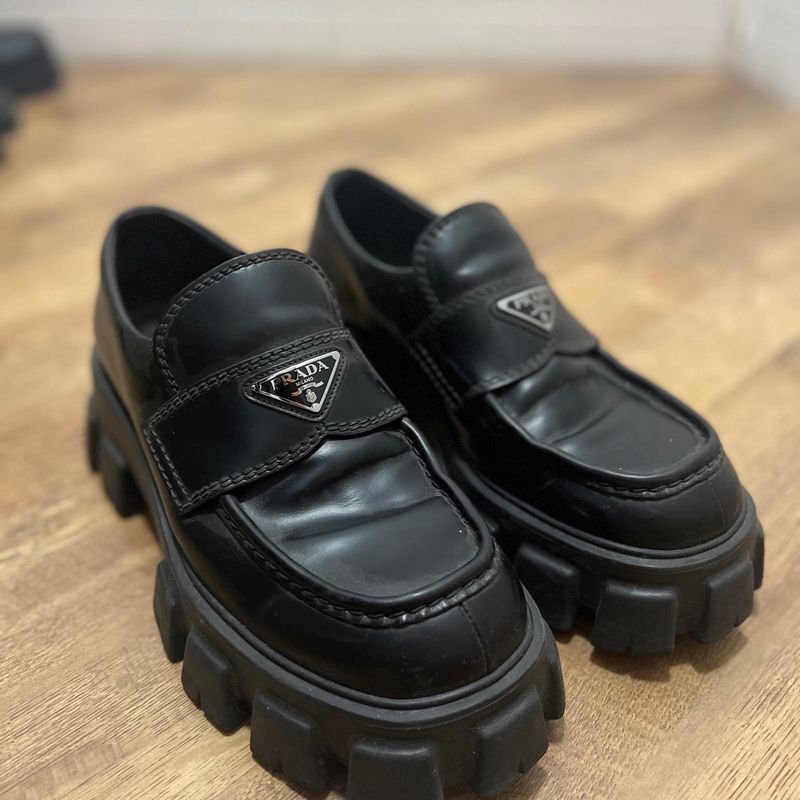 Sapato Masculino Preto Sapatenis Prada Masculino Sapatênis