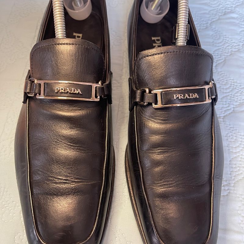 Prada 2024 sapatos masculinos