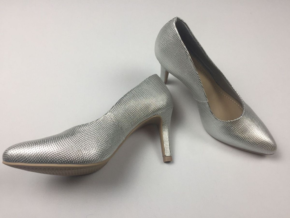 sapato usaflex prata