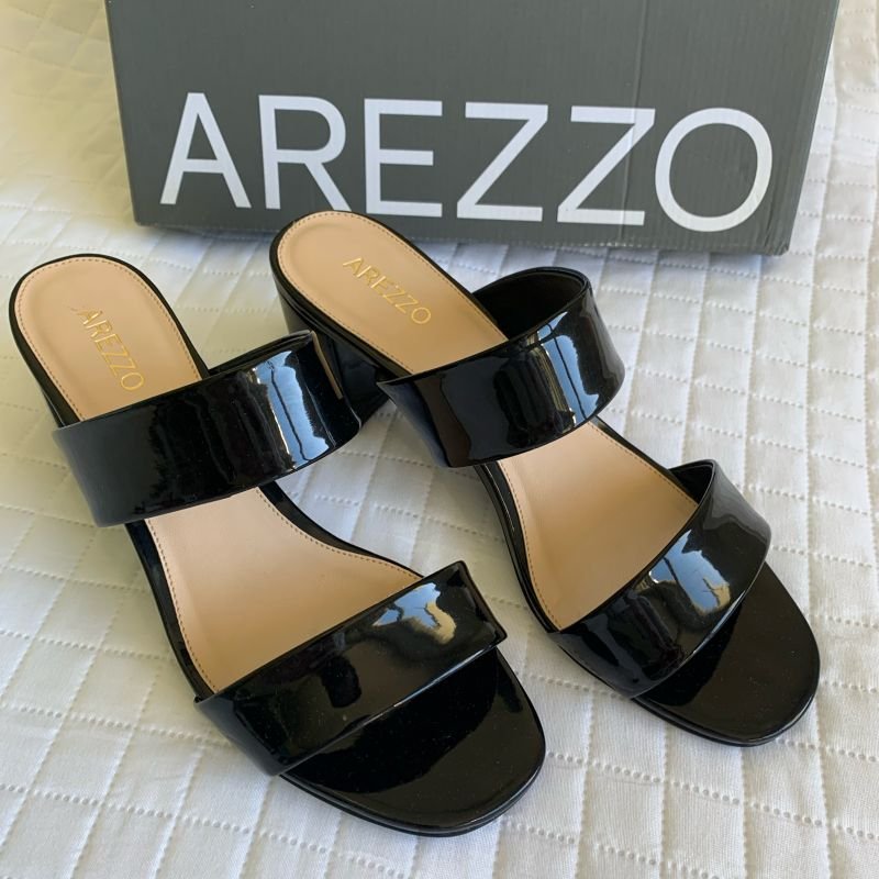 Sapato Preto Arezzo Sapato Feminino Arezzo Nunca Usado 70646488