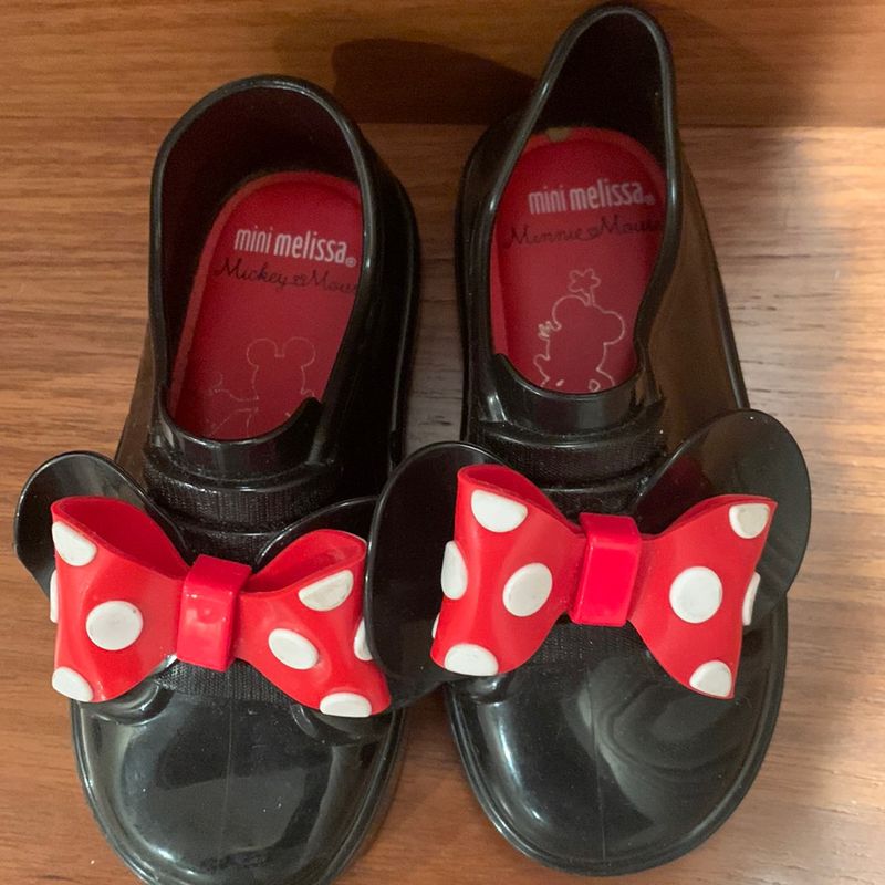 Sapato da minnie store melissa