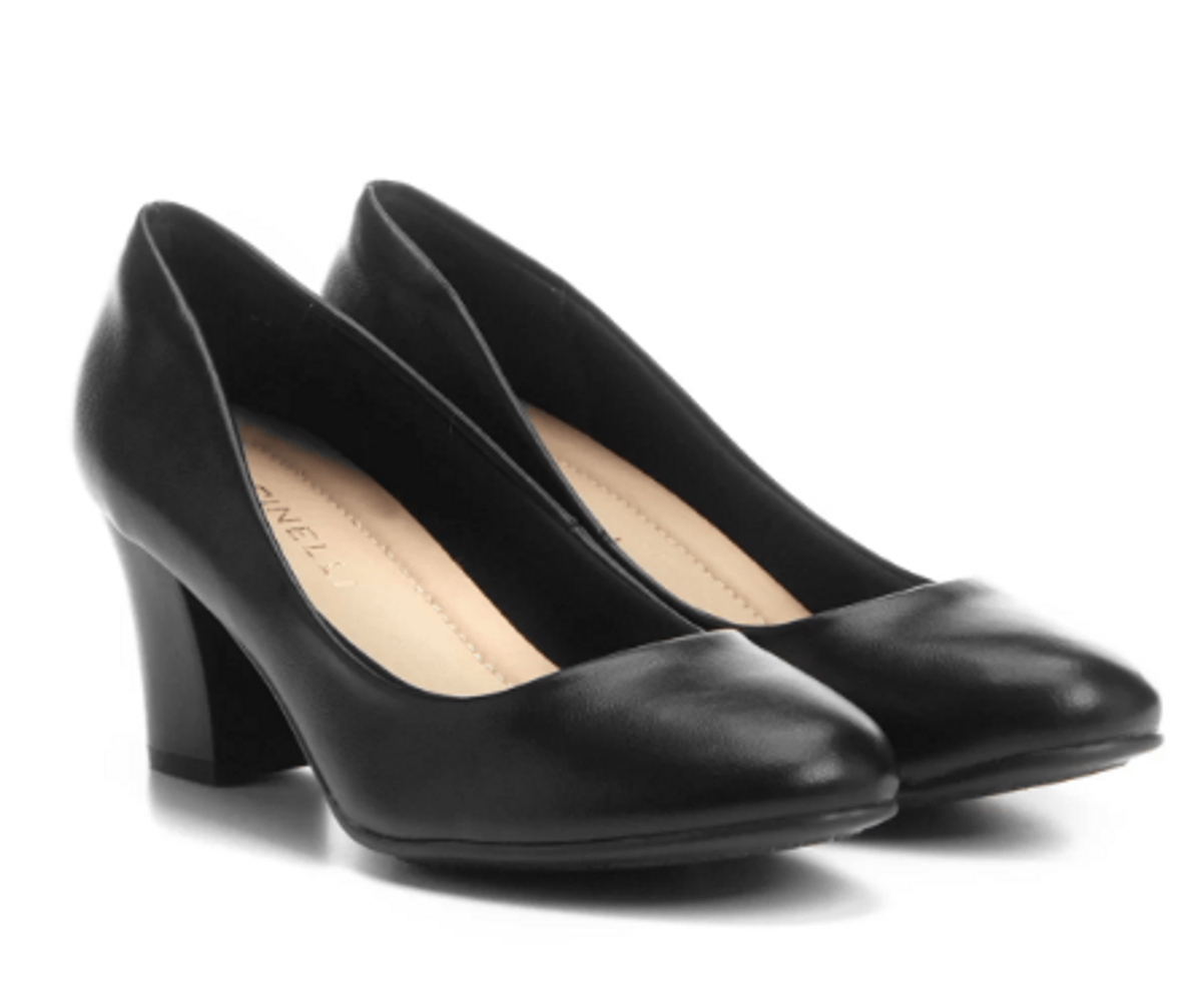 sapato modelo scarpin