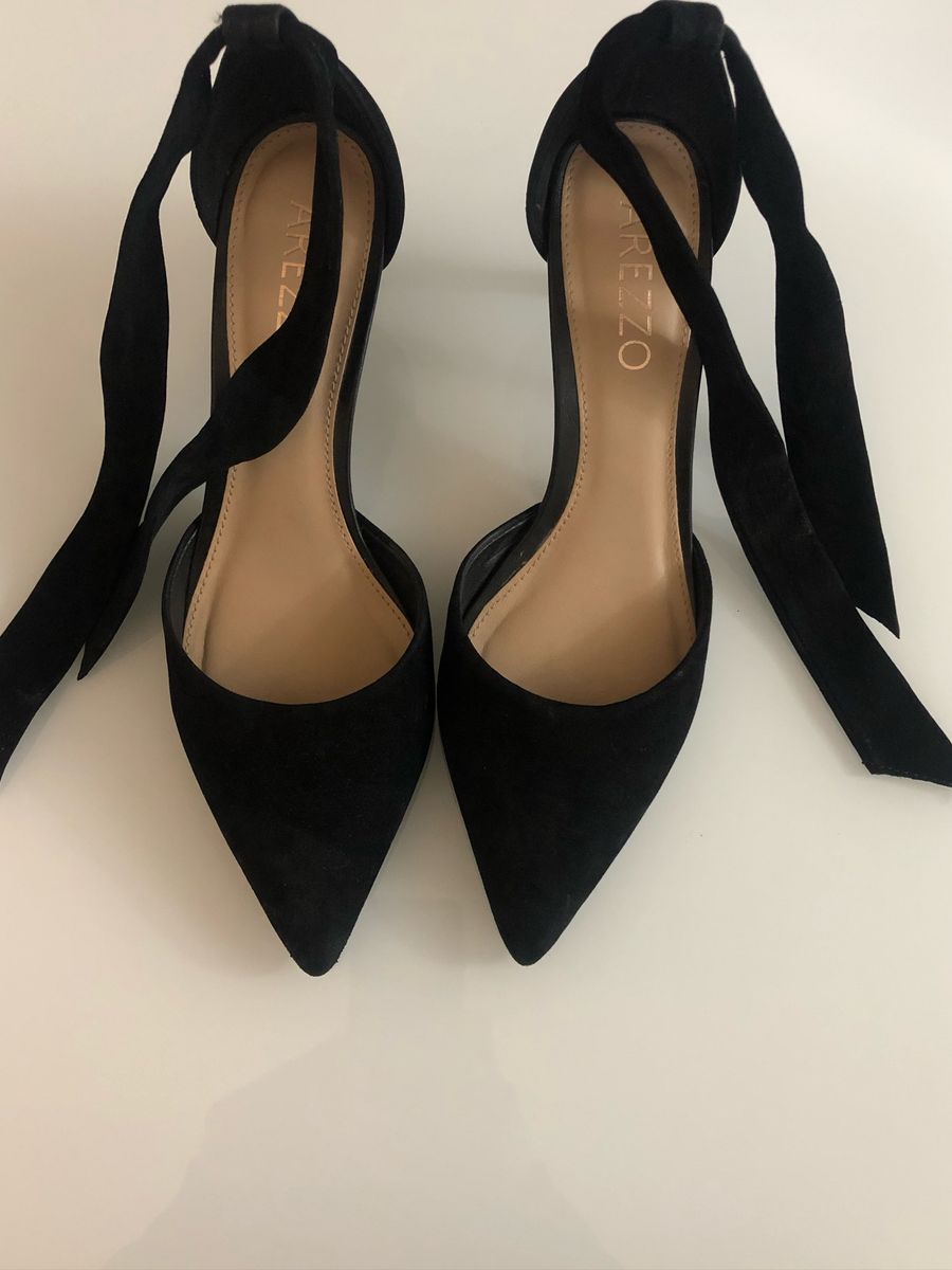 sapato arezzo de amarrar