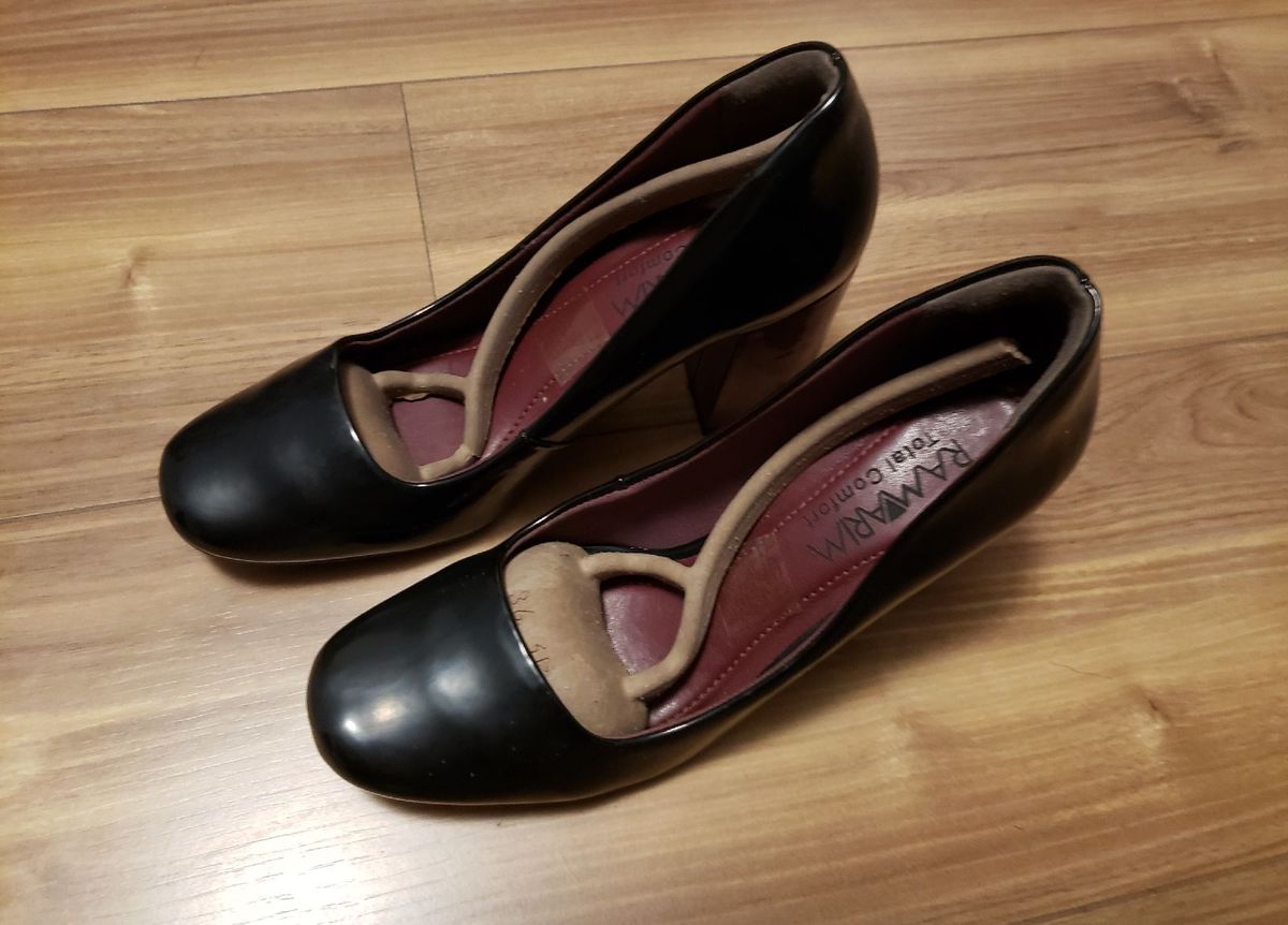 sapato ramarim salto grosso