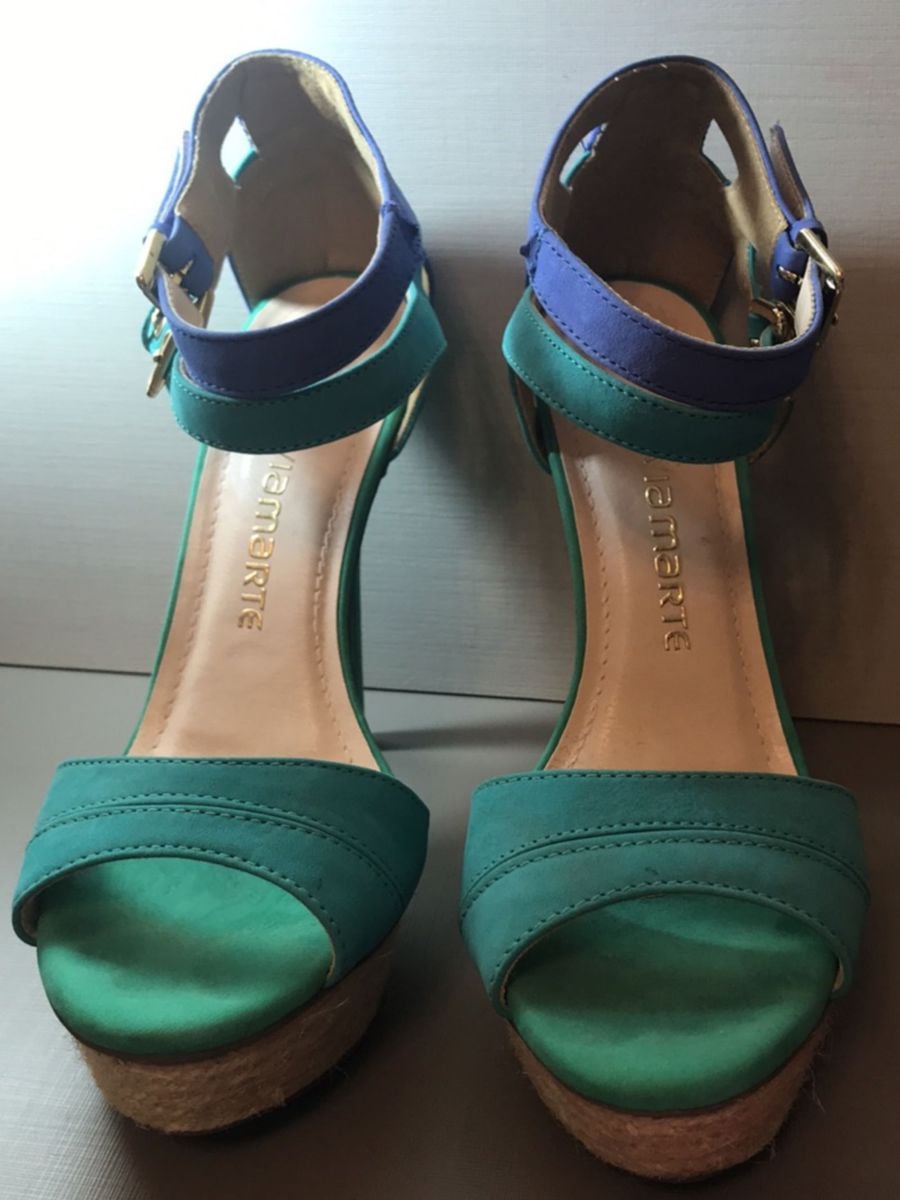 sandalia verde via marte