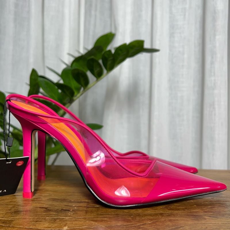 Calçado Sapatos Senhora Zara Sapato Salto Alto Zara Sapato