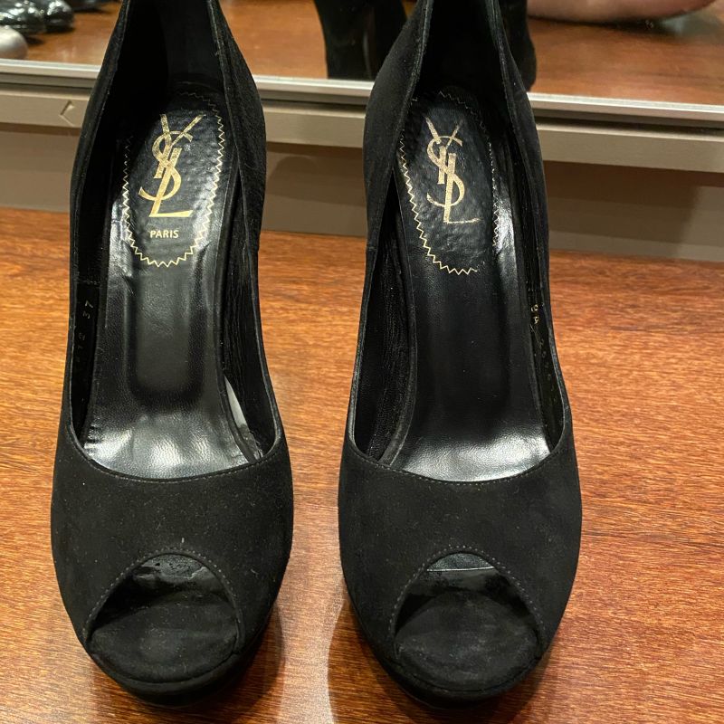 Sapato salto best sale yves saint laurent