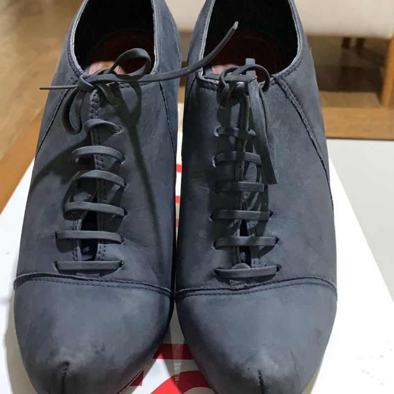 Sapato Scarpin Cor Nave Blue Marca Schutz N mero 38 Sapato