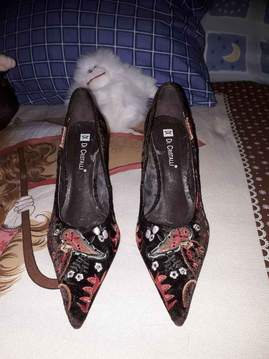 scarpin di cristalli