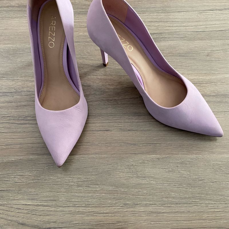 Scarpin lilas hot sale arezzo