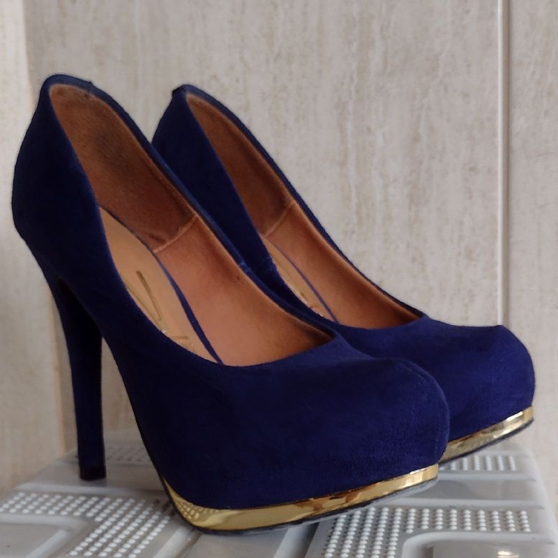 Sapato scarpin best sale vizzano azul