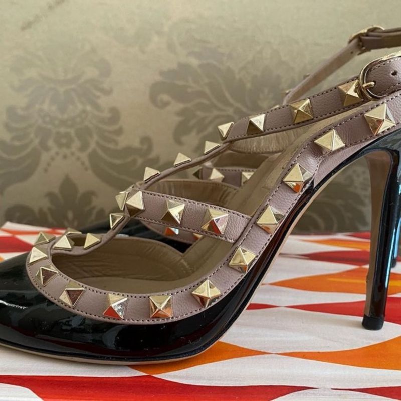 Scarpin tipo hot sale valentino