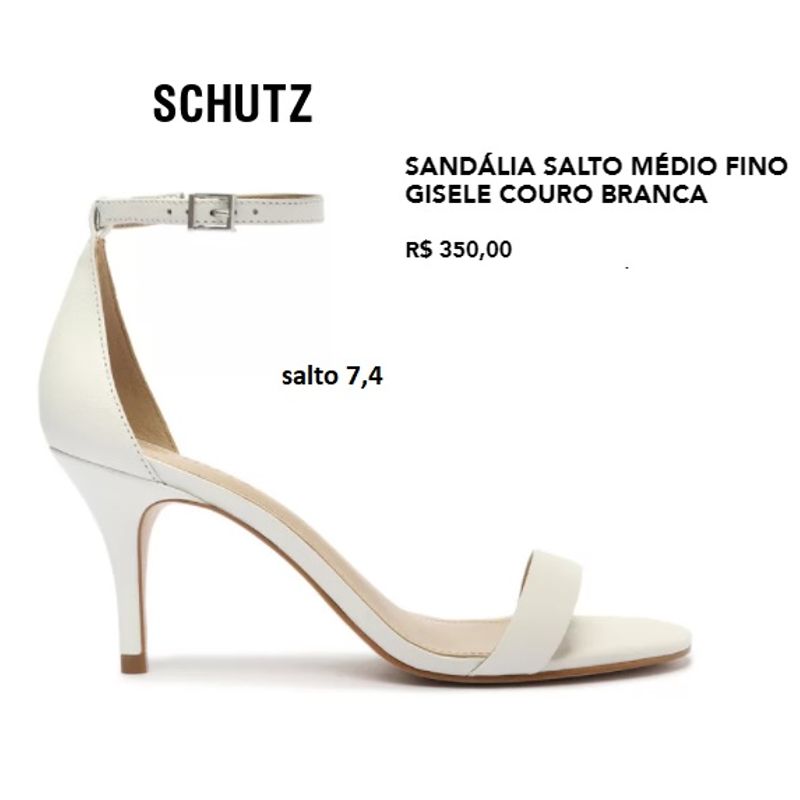 Sapato de noiva hot sale schutz