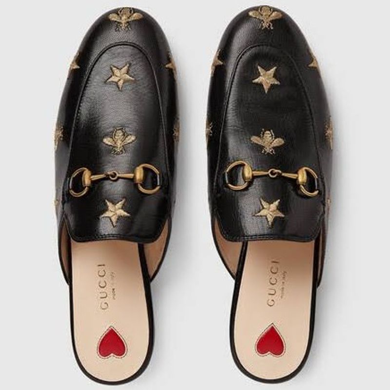 Sapato best sale gucci slipper