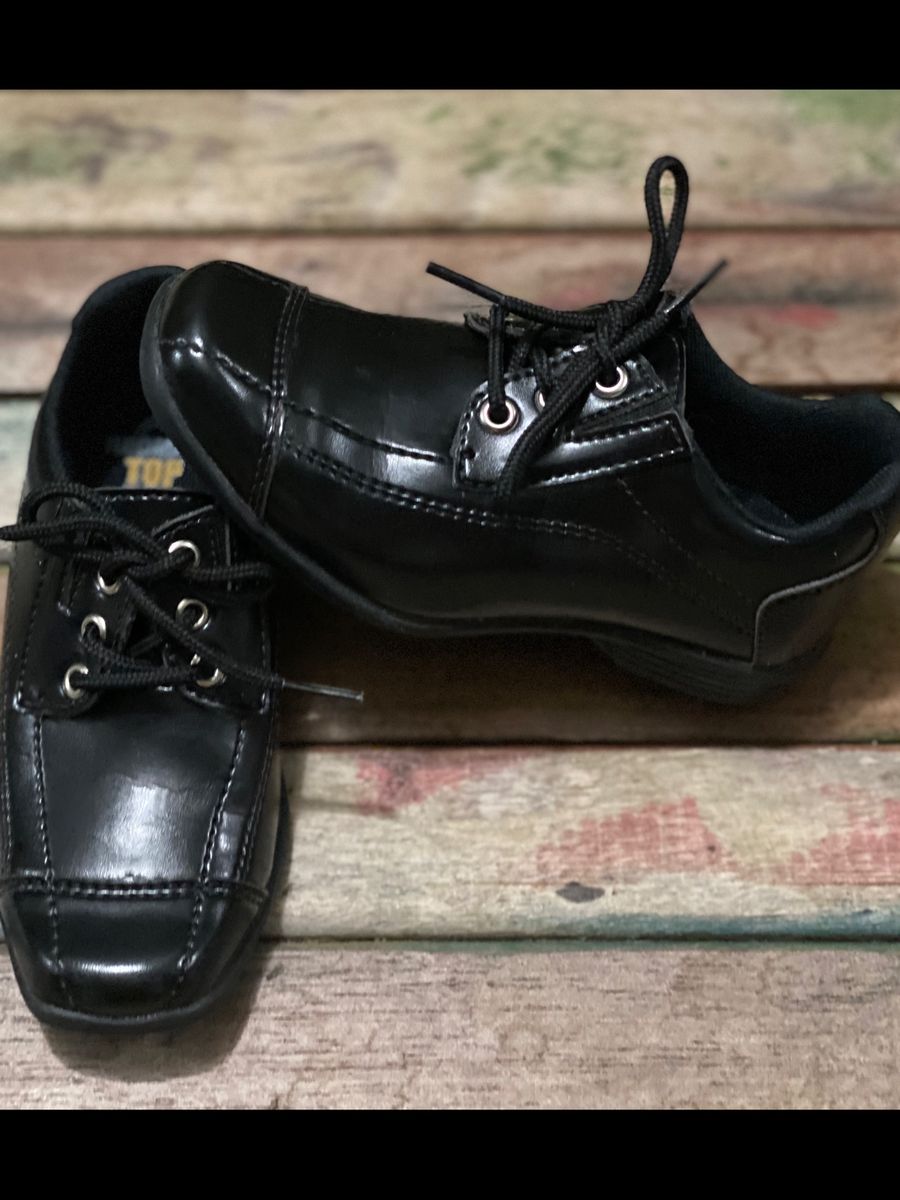 sapato social infantil redmax