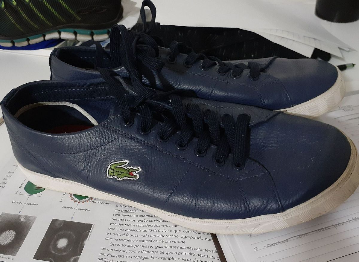 sapato social da lacoste