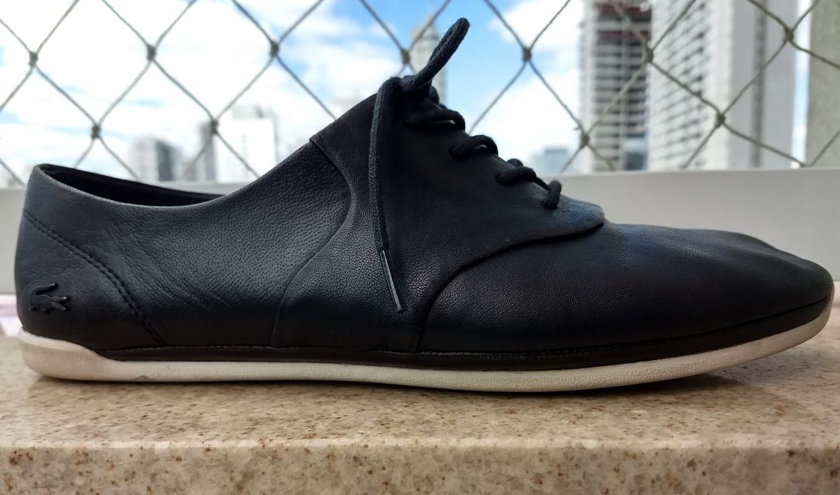 sapato social da lacoste