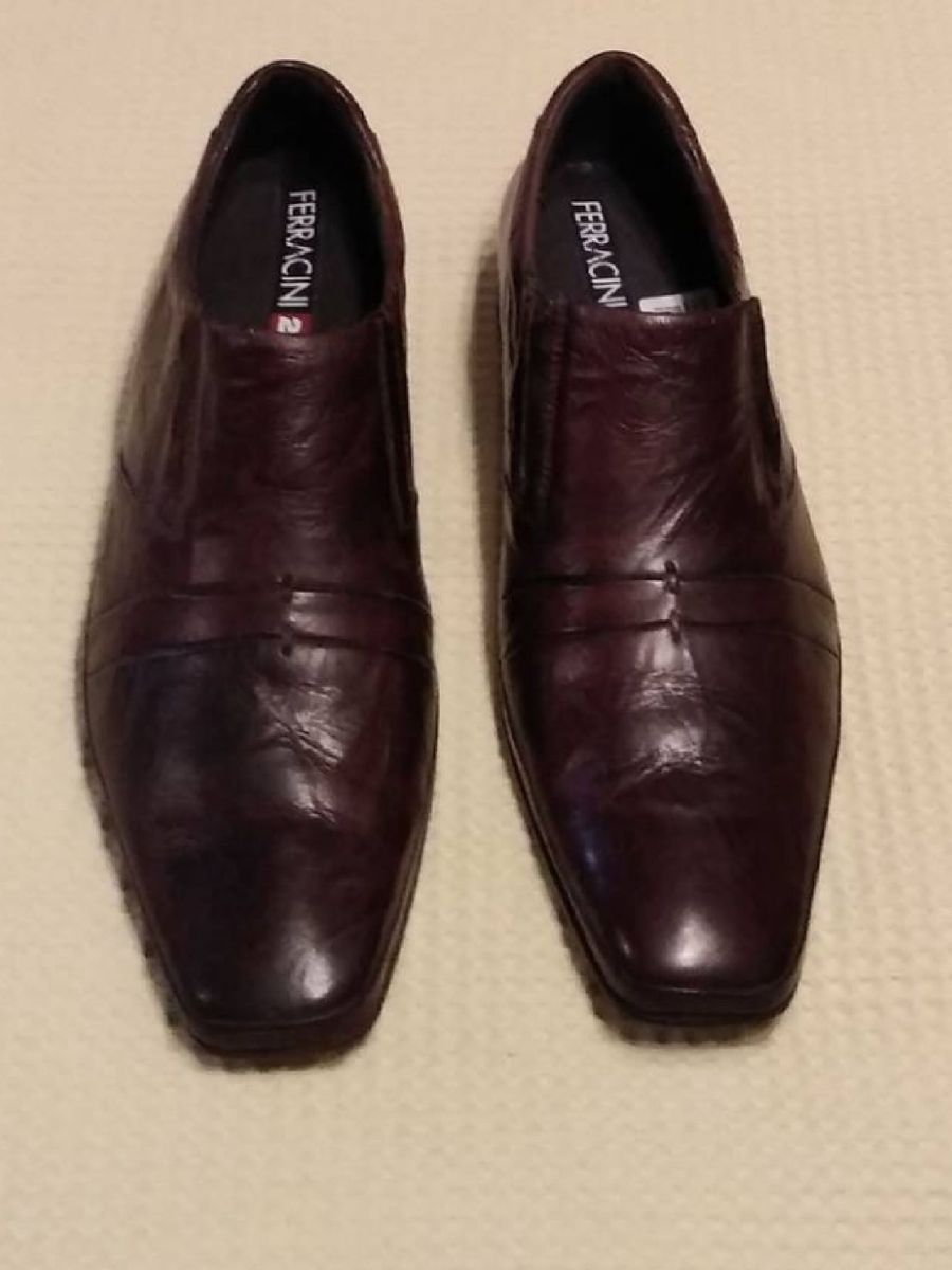 sapato ferracini marrom