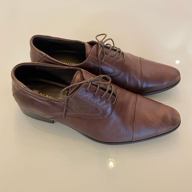 Sapato Social Masculino Bico Fino Marrom Di Pollini 40 Sapato Masculino  Di Pollini Usado 101731883 enjoei