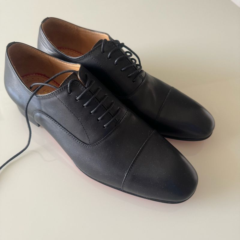 Sapato Social Masculino Christian Louboutin N 41 Impecável Nunca  Sapato Masculino Christian Louboutin Nunca Usado 100903497 enjoei