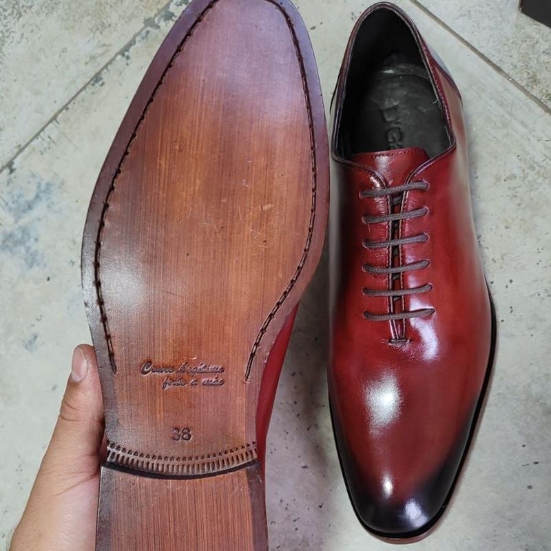 Sapato Social Masculino Couro Legítimo Sapato Casual Masculino